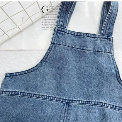 Retro Denim Jumpsuit For Baby & Toddler